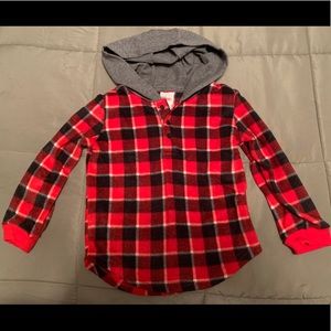 *Like New* Super Soft Hooded Long Sleeve Top